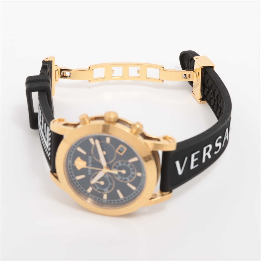 VERSACE(ヴェルサーチ)のヴェルサーチ スポーツテック クロノグラフ SS×ラバー   メンズ 腕時 メンズの時計(腕時計(アナログ))の商品写真