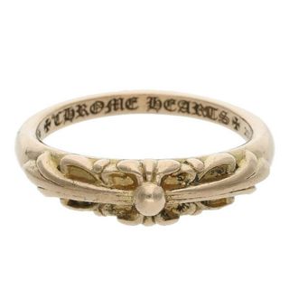 クロムハーツ(Chrome Hearts)のクロムハーツ  22K BABYCLSC/ベイビークラシックフローラルクロス ゴールドリング メンズ 21号(リング(指輪))