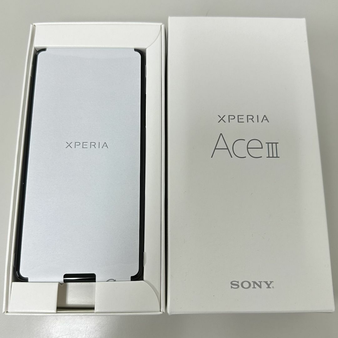 スマートフォン本体新品 Xperia Ace III A203SO Black