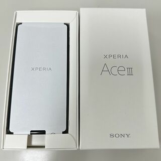 エクスペリア(Xperia)の新品 Xperia Ace III A203SO Black(スマートフォン本体)