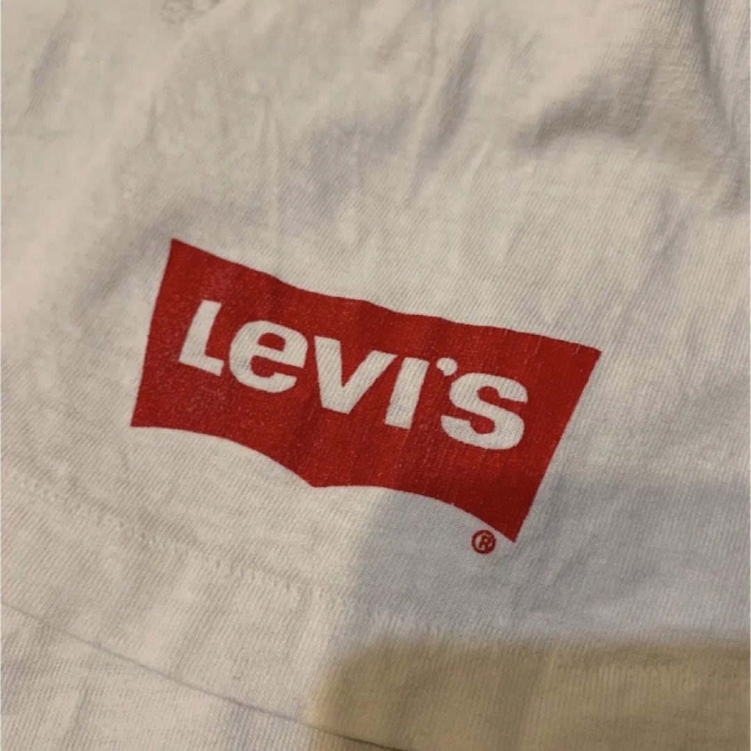 Levi's(リーバイス)のヴィンテージ　リーバイス　Tシャツ　白　古着　フォトT Levi's アメカジ メンズのトップス(Tシャツ/カットソー(半袖/袖なし))の商品写真