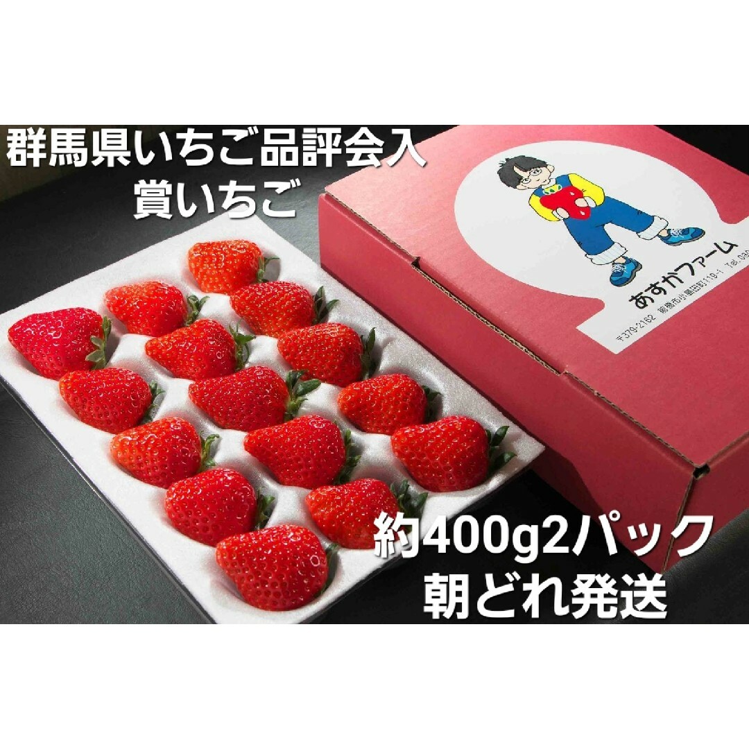 ななか とにかく味が濃いものをお届けしたいです 400g2パック 食品/飲料/酒の食品(フルーツ)の商品写真