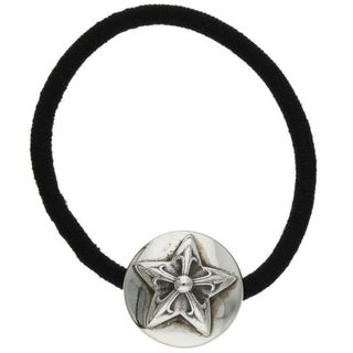 クロムハーツ(Chrome Hearts)のクロムハーツ  HAIRBAND/スターボタンヘアゴム シルバーコンチョ メンズ(その他)