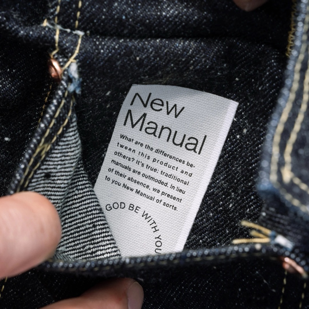 NEW Manuel#003 DENIM JACKET ONE-WASHED メンズのジャケット/アウター(Gジャン/デニムジャケット)の商品写真