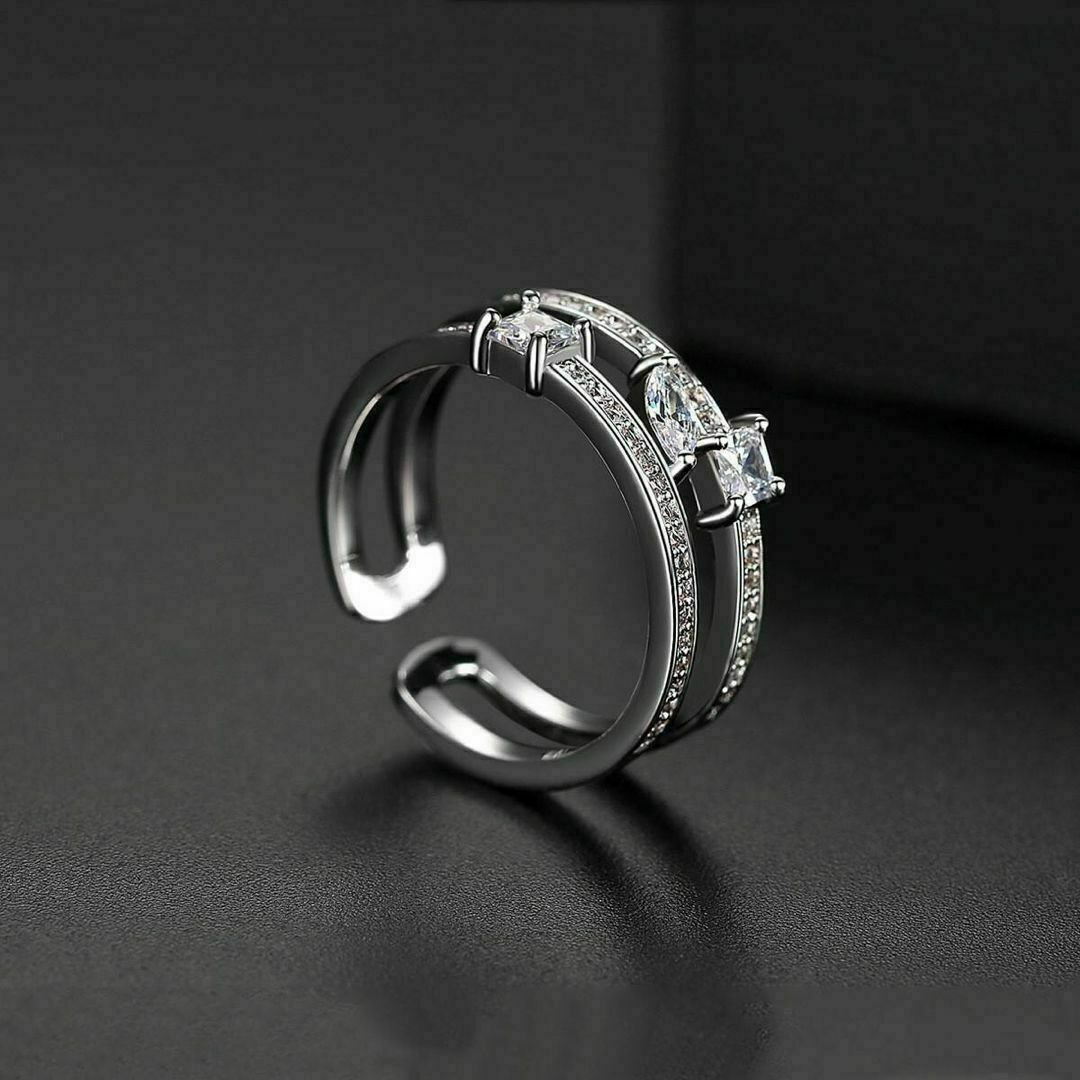 【A125】リング　メンズ　レディース　指輪　シルバー　20号 メンズのアクセサリー(リング(指輪))の商品写真