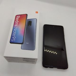 シャオミ(Xiaomi)のRedmi Note 9s 本体 中古 オーロラブルー(スマートフォン本体)