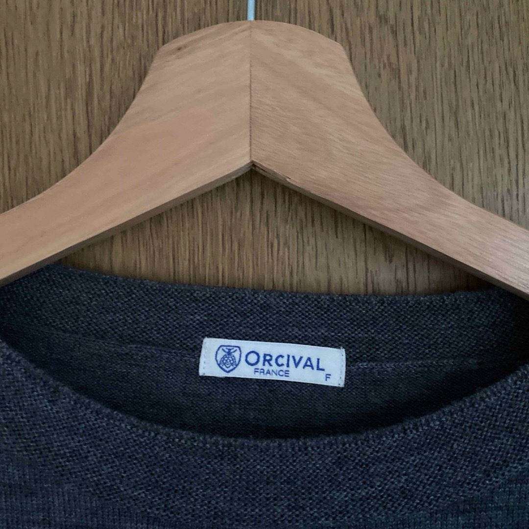 ORCIVAL(オーシバル)の美品！オーシバル　ニットワンピース レディースのワンピース(ひざ丈ワンピース)の商品写真