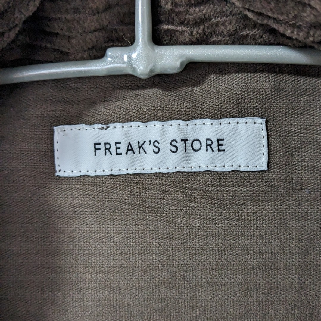 FREAK'S STORE(フリークスストア)のフリークスストア コーデュロイ シャツ ジャケット コットン メンズ 茶 L メンズのトップス(シャツ)の商品写真