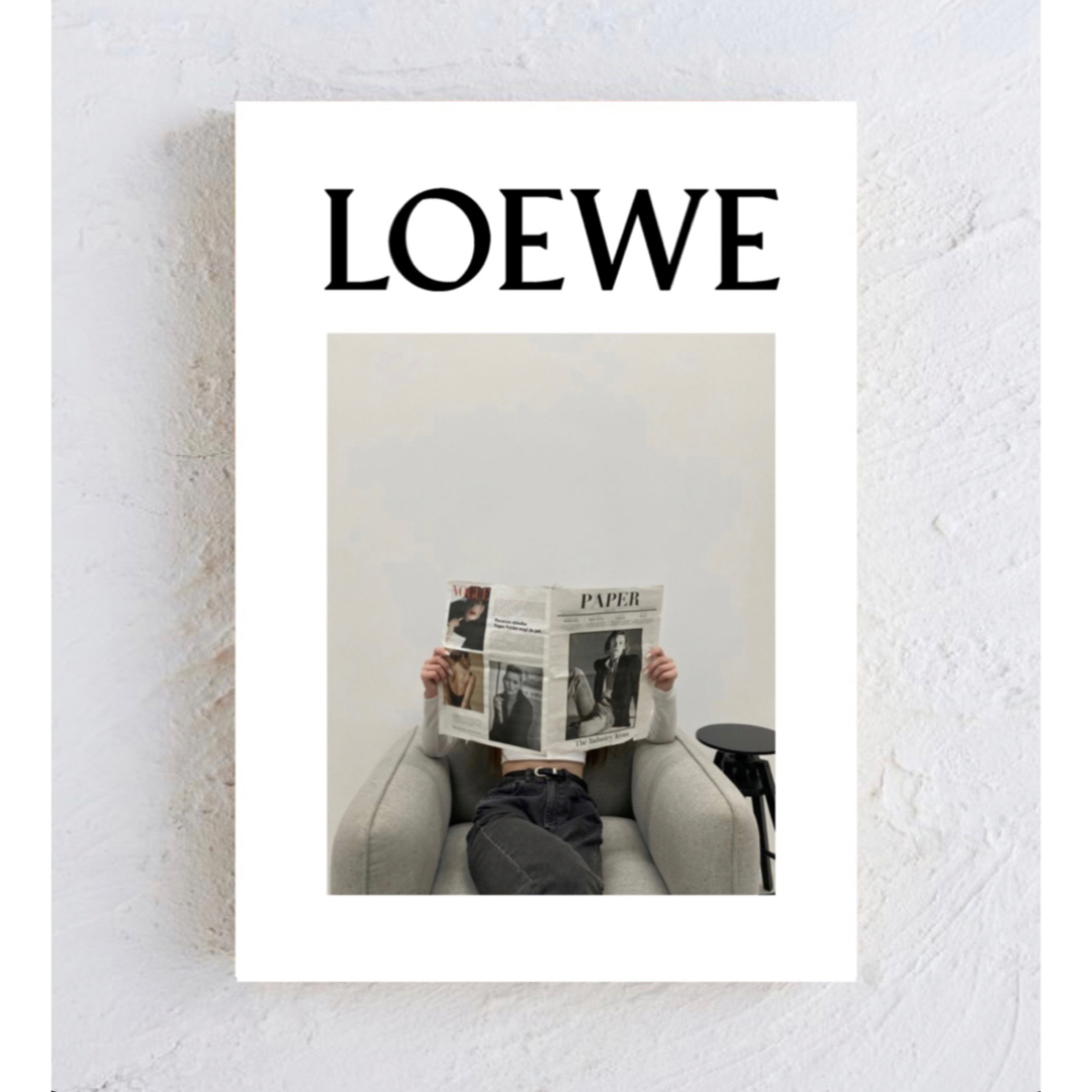 LOEWEロエベ　オマージュキャンバスアート【001】