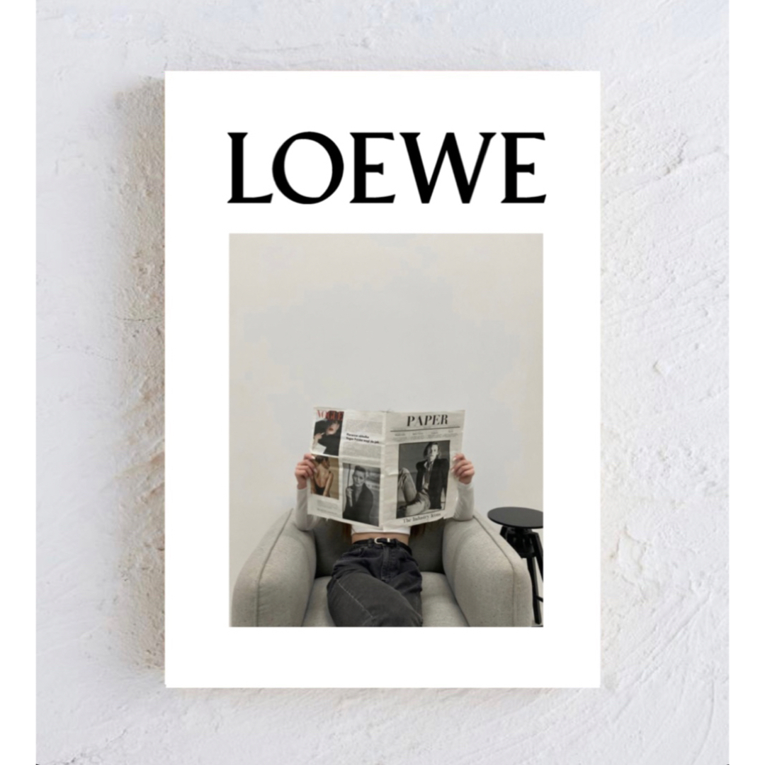 LOEWE(ロエベ)のロエベ　オマージュキャンバスアート【001】 レディースのレディース その他(その他)の商品写真