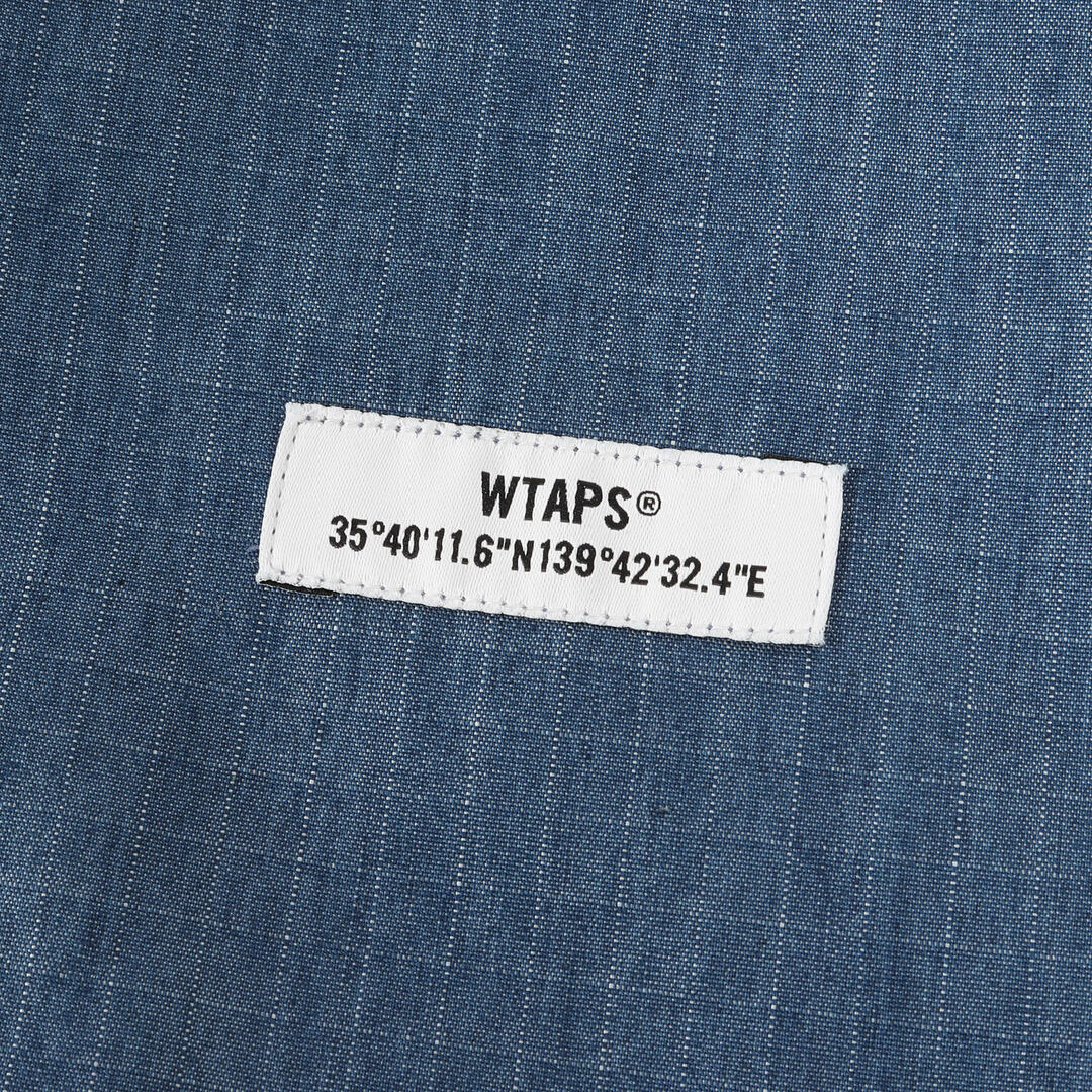 W)taps(ダブルタップス)の美品 WTAPS ダブルタップス パンツ サイズ:L 22SS リップストップ デニム イージー パンツ SEAGULL 03 TROUSERS NYCO. RIPSTOP. DENIM インディゴ ブルー【メンズ】【中古】 メンズのパンツ(デニム/ジーンズ)の商品写真