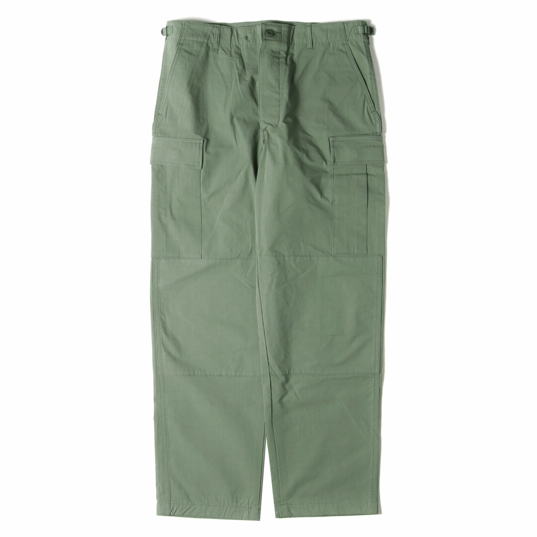 W)taps(ダブルタップス)の美品 WTAPS ダブルタップス パンツ サイズ:L リップストップ BDU トラウザーズ カーゴ パンツ WMILL-TROUSER 01 オリーブドラブ ボトムス ズボン トラウザー 【メンズ】【中古】 メンズのパンツ(ワークパンツ/カーゴパンツ)の商品写真