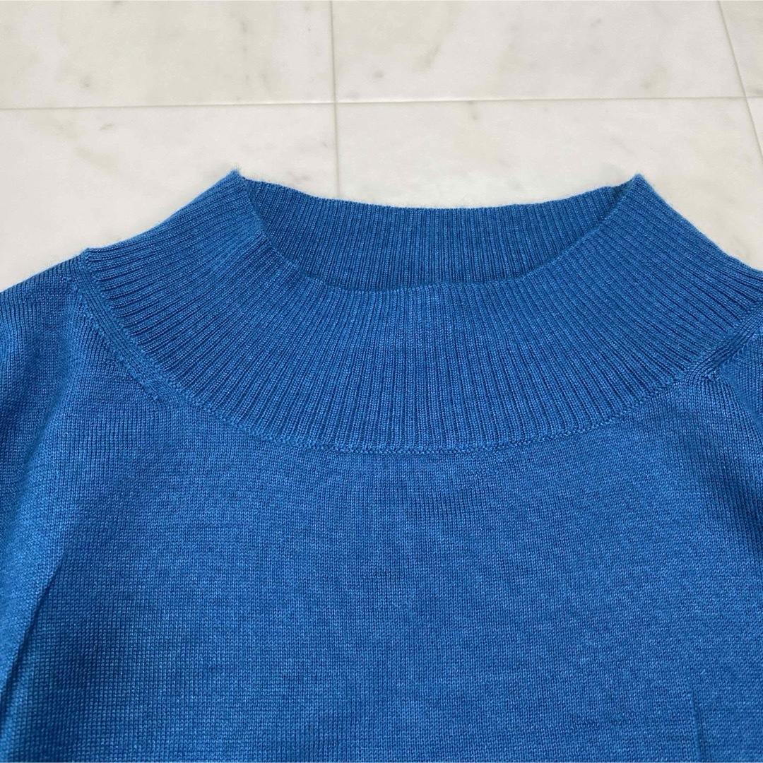 23区(ニジュウサンク)の★23区★美品★ ＣＡＳＨＭＥＲＥ　ＳＩＬＫ　ハイネックニット 大きいサイズ44 レディースのトップス(ニット/セーター)の商品写真