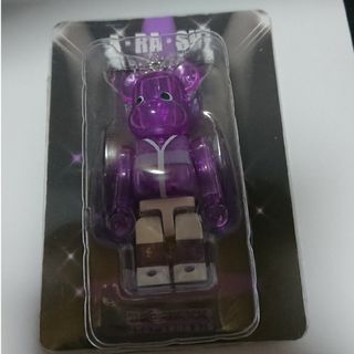 ベアブリック(BE@RBRICK)の嵐　　展覧会松本潤　ベアブリック　紫(アイドルグッズ)