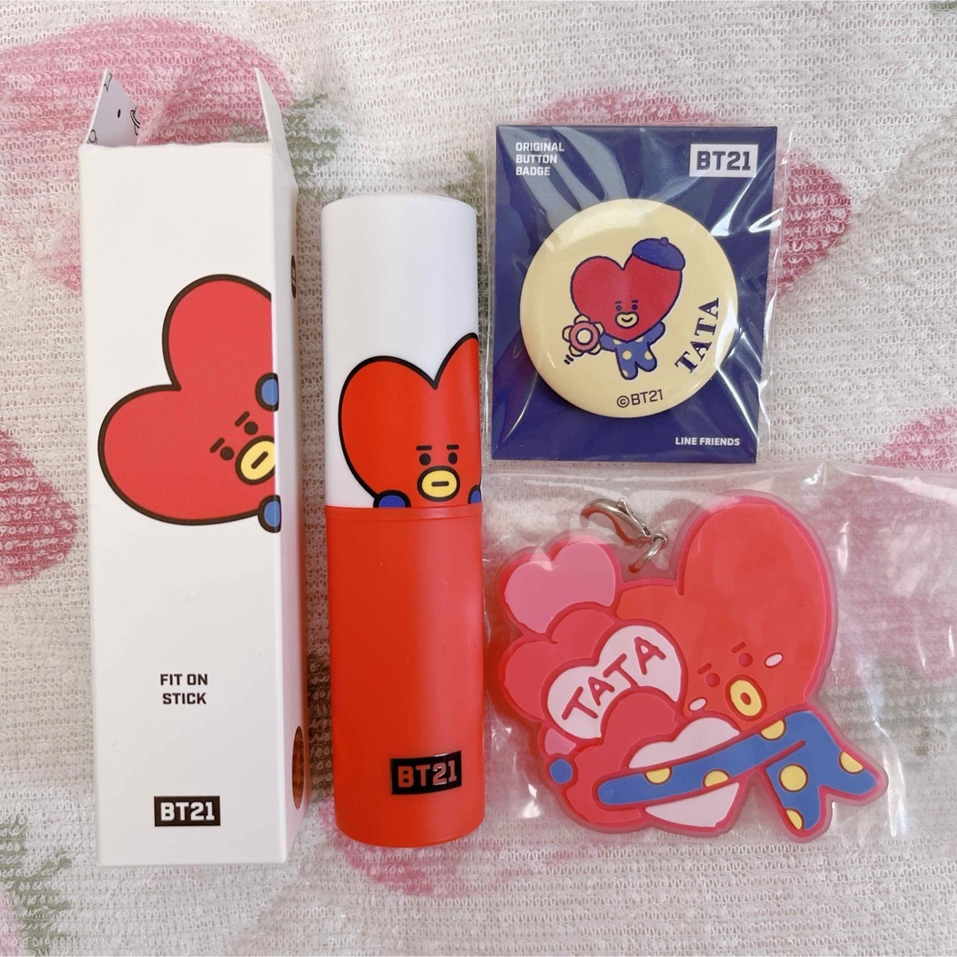 BT21(ビーティーイシビル)のBT21 TATA グッズまとめ売りセット エンタメ/ホビーのおもちゃ/ぬいぐるみ(キャラクターグッズ)の商品写真