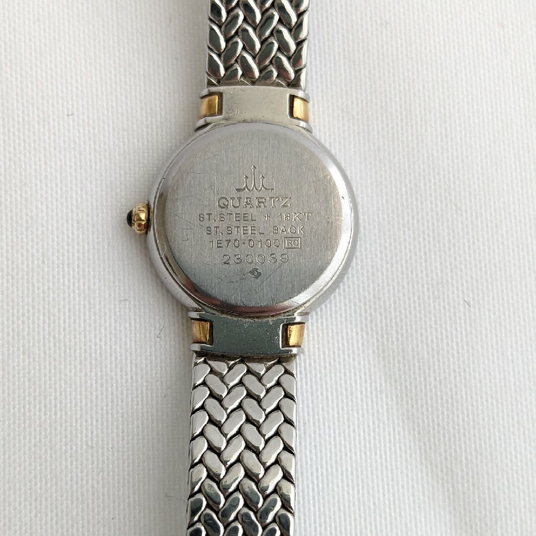CREDOR - 稼働品 クレドール CREDOR 10Pダイヤ 18KT 腕時計 クオーツの 