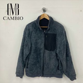 カンビオ(Cambio)のCAMBIO リバーシブル スタンドジャケット サイズM(ブルゾン)