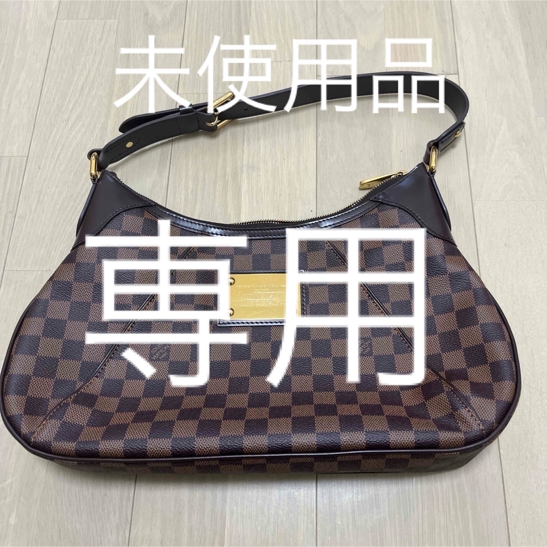 LOUIS VUITTON(ルイヴィトン)の未使用イニシャルありルイヴィトンショルダーバッグ ダミエ・エベヌテムズGM レディースのバッグ(ショルダーバッグ)の商品写真