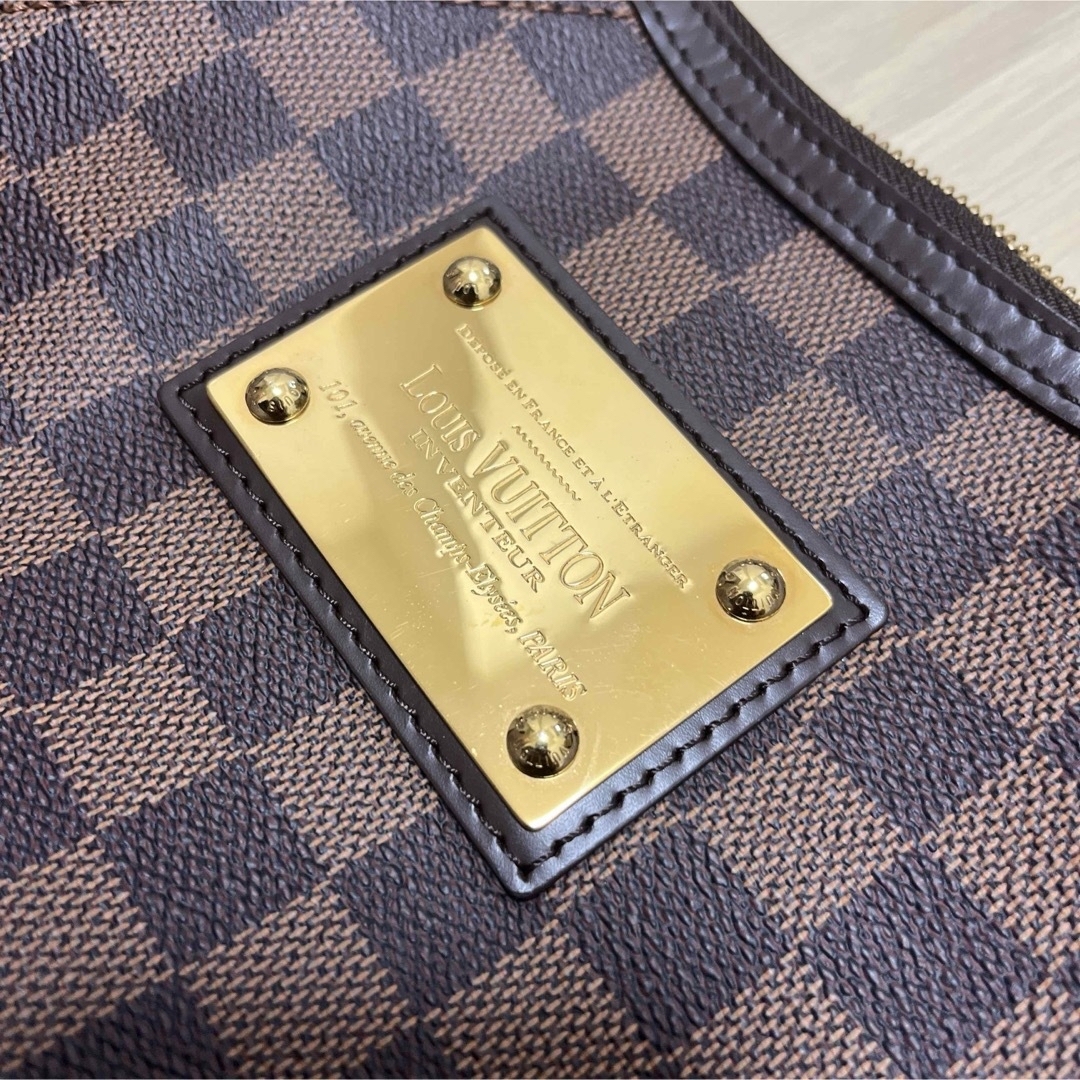 LOUIS VUITTON(ルイヴィトン)の未使用イニシャルありルイヴィトンショルダーバッグ ダミエ・エベヌテムズGM レディースのバッグ(ショルダーバッグ)の商品写真