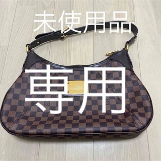 ルイヴィトン(LOUIS VUITTON)の未使用イニシャルありルイヴィトンショルダーバッグ ダミエ・エベヌテムズGM(ショルダーバッグ)