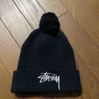 ステューシー(STUSSY)の【新品同様】STUSSY:ビーニー(ニット帽/ビーニー)