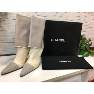 シャネル ホワイト ブーツ(レディース)の通販 100点以上 | CHANELの