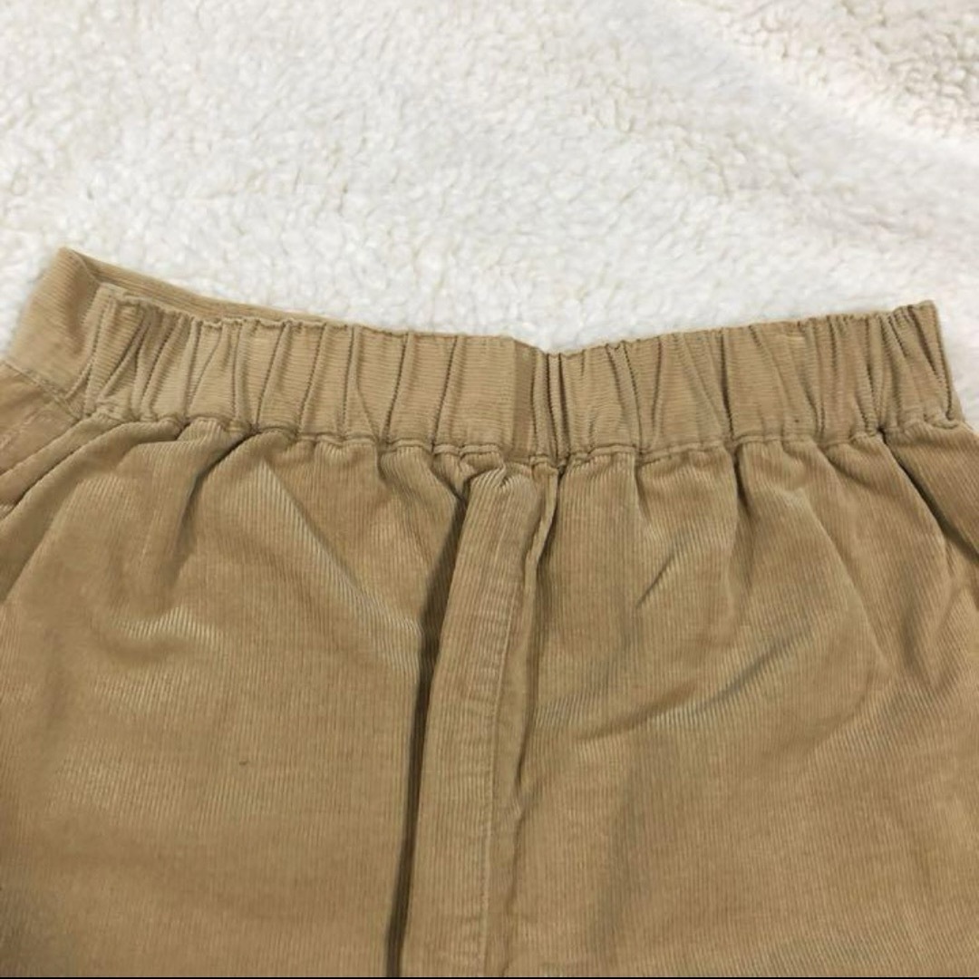 WEGO(ウィゴー)のスカート　コーデュロイ　WEGO ウエストゴム　フリーサイズ レディースのスカート(ミニスカート)の商品写真