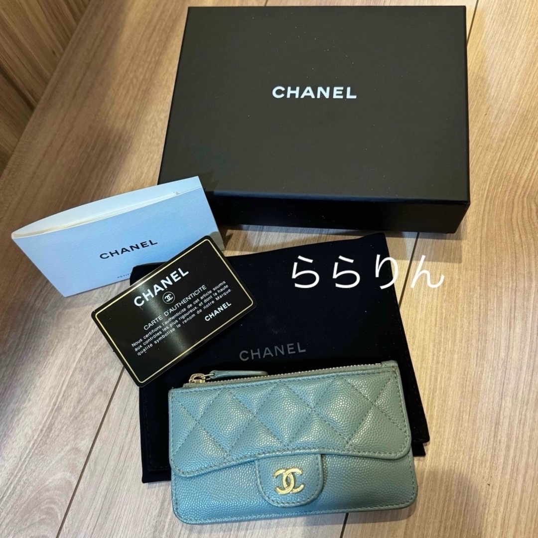 CHANEL(シャネル)のCHANELコインケース　カードケース　フラグメントケース キャビアスキン レディースのファッション小物(パスケース/IDカードホルダー)の商品写真