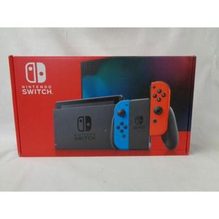  中古品 ゲーム Nintendo switch ニンテンドースイッチ 本体 HAC-001 ネオンブルー ネオンレッド 動作品 箱あり 周辺機器 付き(携帯用ゲーム機本体)