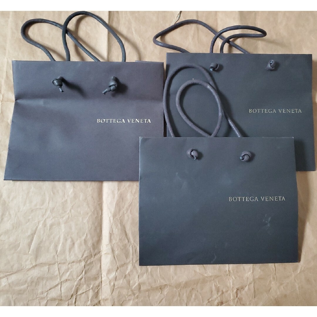 Bottega Veneta(ボッテガヴェネタ)のボッテガヴェネタ ショッパー  3枚セット レディースのバッグ(ショップ袋)の商品写真