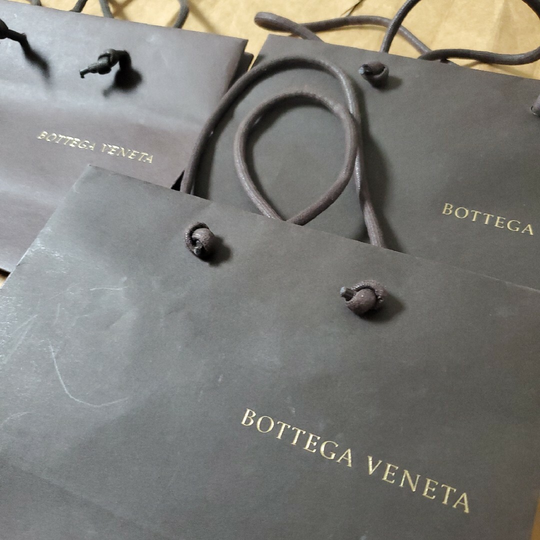 Bottega Veneta(ボッテガヴェネタ)のボッテガヴェネタ ショッパー  3枚セット レディースのバッグ(ショップ袋)の商品写真