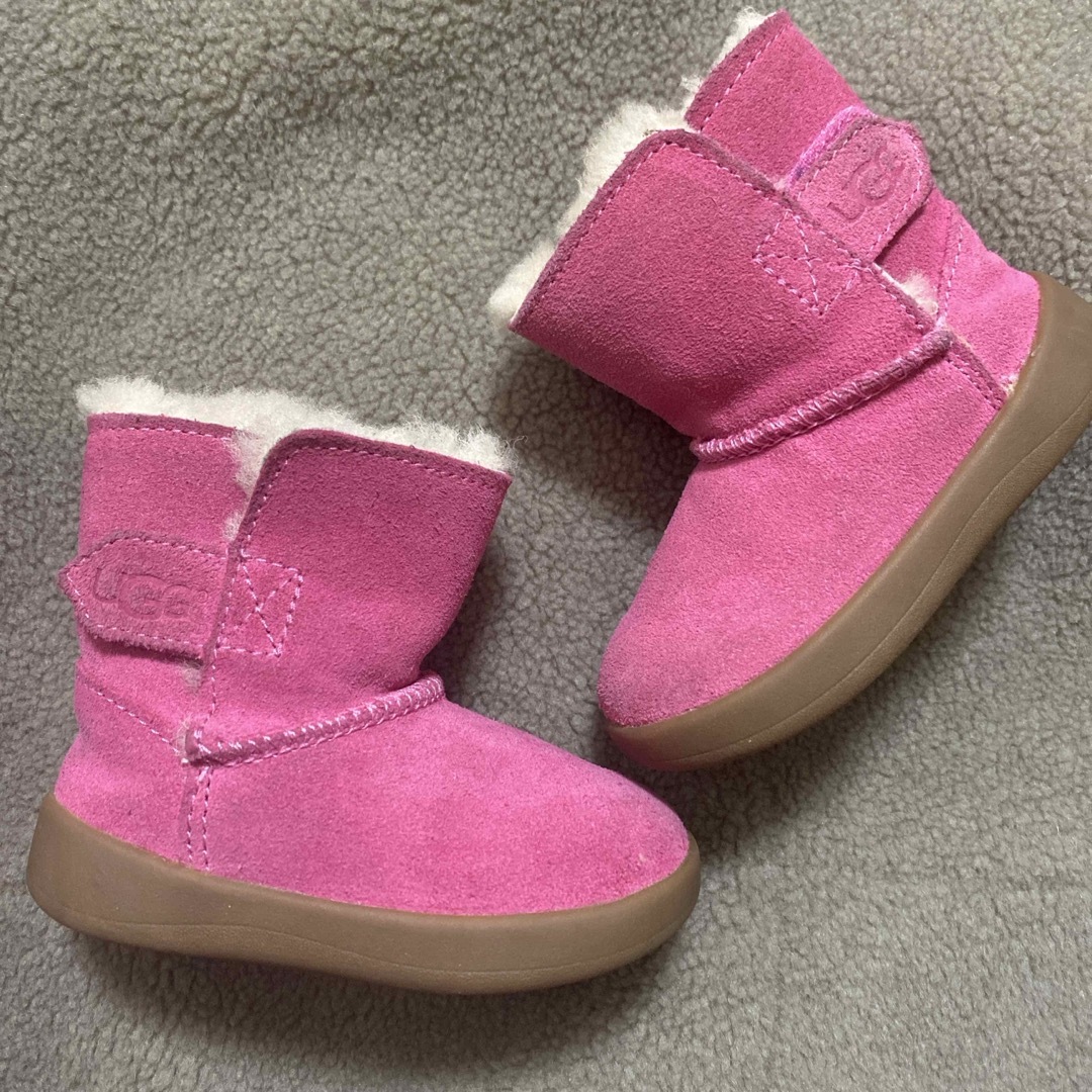 UGG(アグ)のugg キッズ11cmムートンブーツ キッズ/ベビー/マタニティのベビー靴/シューズ(~14cm)(ブーツ)の商品写真