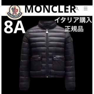 モンクレール(MONCLER)の値下げ！MONCLER 黒LANS ダウン 長袖 ジャケット8A 白タグ 正規品(ジャケット/上着)