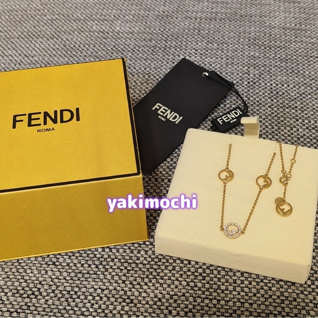 FENDI(フェンディ)の【きらたこ様専用】FENDI♡ネックレス♡エフイズ フェンディ ネックレス レディースのアクセサリー(ネックレス)の商品写真