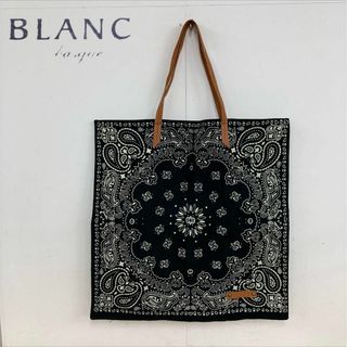 ブランバスク(blanc basque)のBLANC basque バンダナ柄 トートバッグ(トートバッグ)