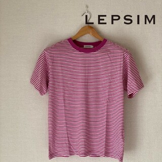 レプシィム(LEPSIM)の新品未使用SH510-T11　LEPSIMTシャツ　フリーサイズ(Tシャツ(半袖/袖なし))
