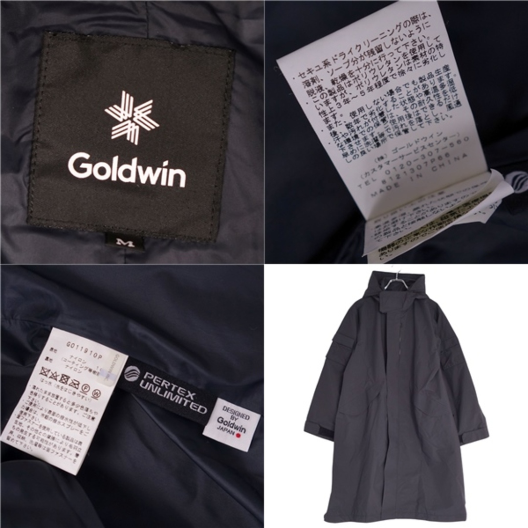 美品 ゴールドウィン Goldwin コート モッズコート フーディー 美品 ゴールドウィン Goldwin コート モッズコート フーディー