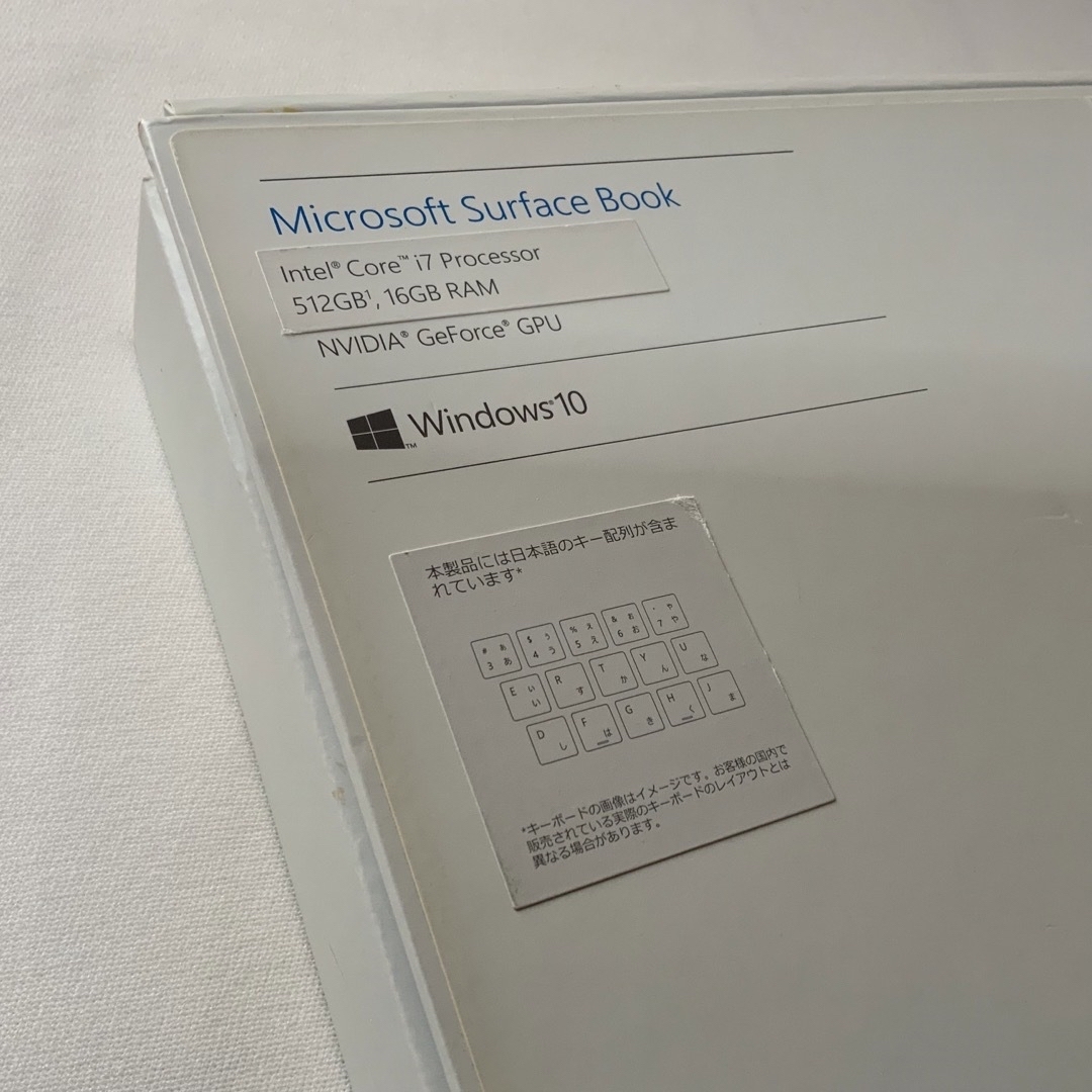 Microsoft(マイクロソフト)の【ジャンク】Surface Book  i7/16GB/512GB スマホ/家電/カメラのPC/タブレット(ノートPC)の商品写真