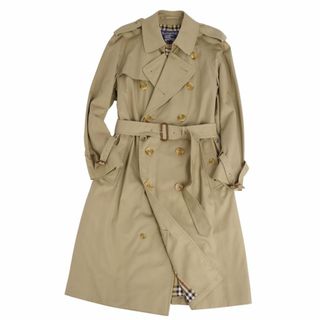 バーバリー(BURBERRY)の美品 Vintage バーバリー Burberrys コート トレンチコート 裏チェック 英国製 アウター メンズ 46(S相当) カーキベージュ(トレンチコート)