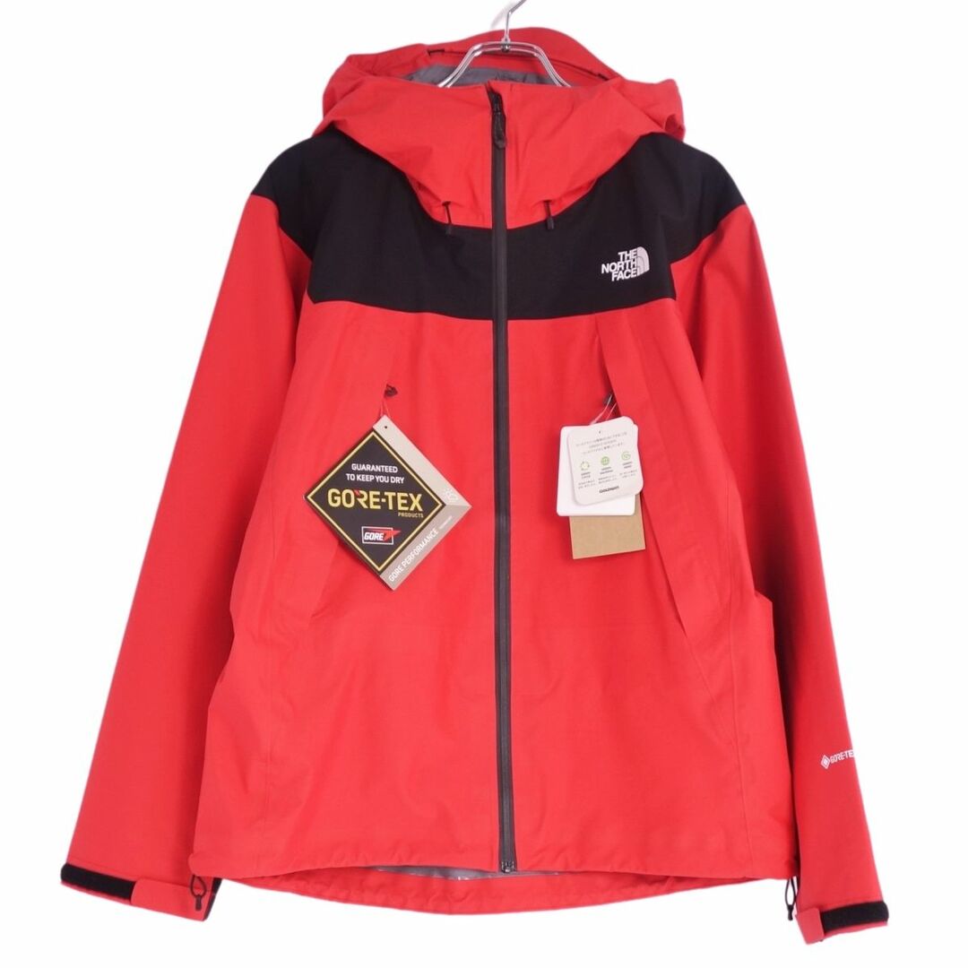 カラーレッド未使用 ザノースフェイス THE NORTH FACE ジャケット マウンテンパーカー Climb Light Jacket クライムライトジャケット GORE-TEX アウター メンズ NP12201 M レッド