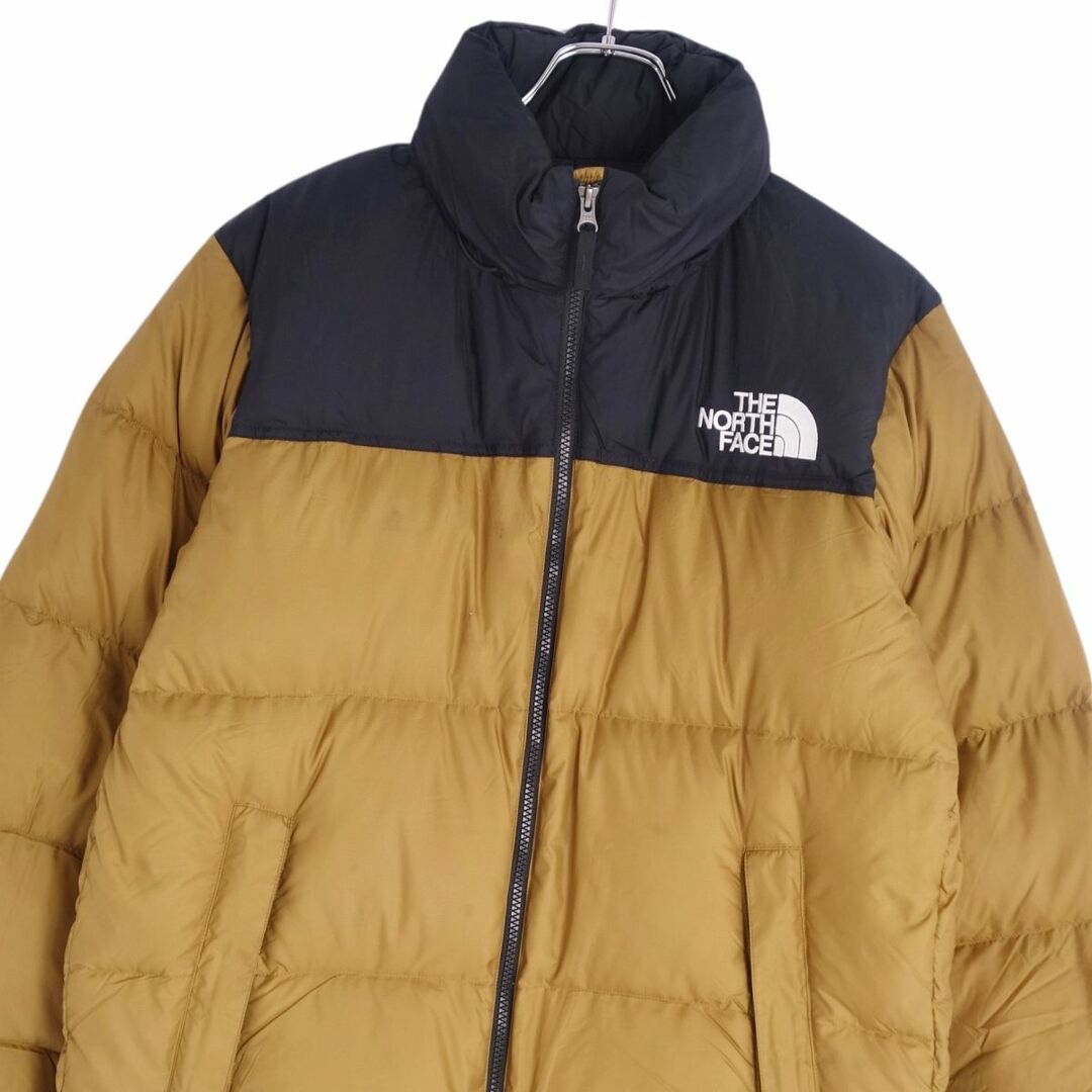 THE NORTH FACE(ザノースフェイス)の美品 ザノースフェイス THE NORTH FACE ジャケット ダウンジャケット NUPTSE JACKET ヌプシジャケット アウター メンズ NP91841 XL ブラウン/ブラック メンズのジャケット/アウター(その他)の商品写真