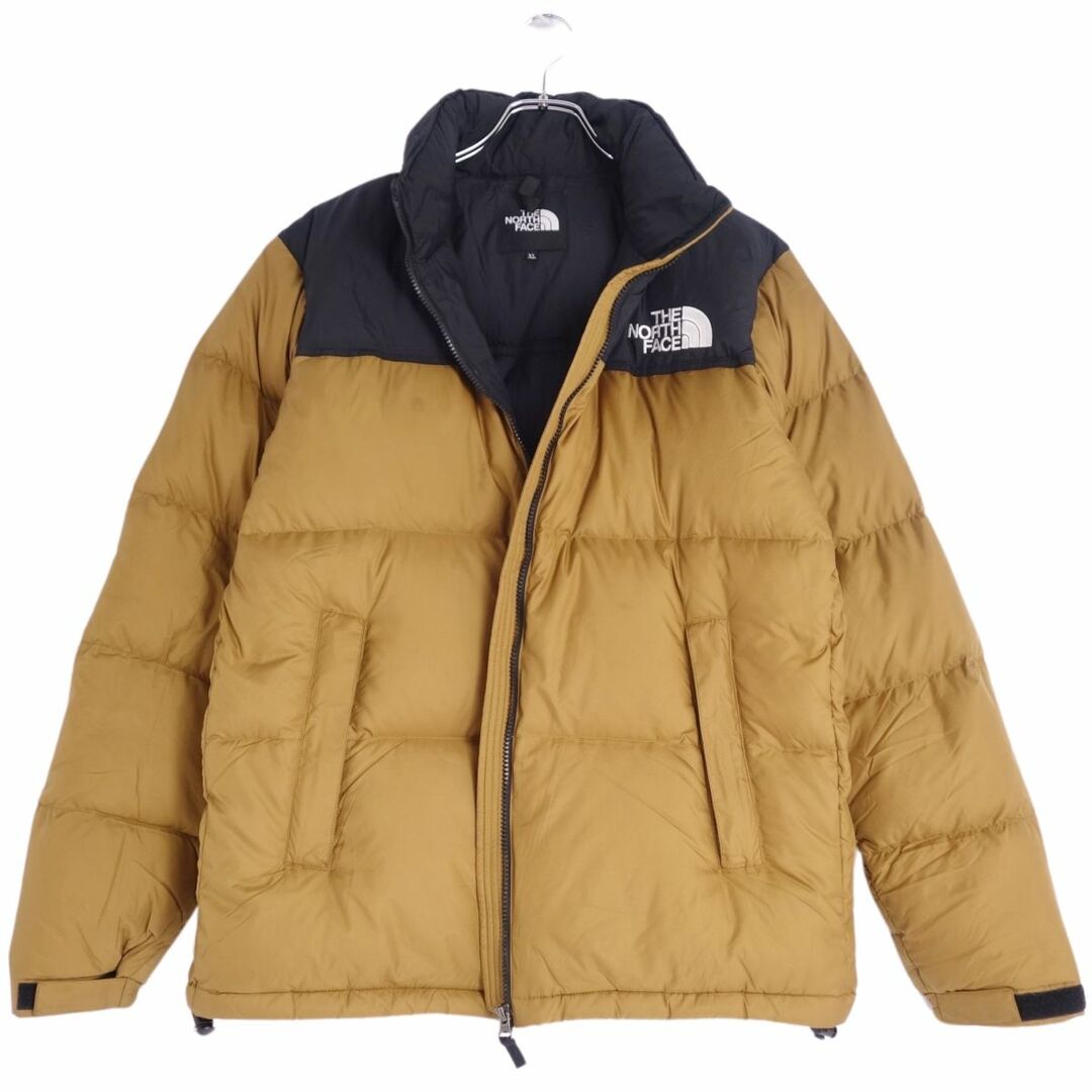 THE NORTH FACE(ザノースフェイス)の美品 ザノースフェイス THE NORTH FACE ジャケット ダウンジャケット NUPTSE JACKET ヌプシジャケット アウター メンズ NP91841 XL ブラウン/ブラック メンズのジャケット/アウター(その他)の商品写真