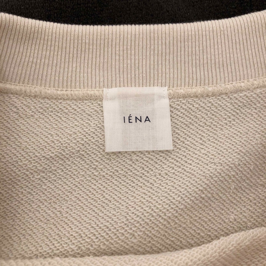 IENA(イエナ)のIENA イエナ 裏毛ボートネックプルオーバー レディースのトップス(トレーナー/スウェット)の商品写真