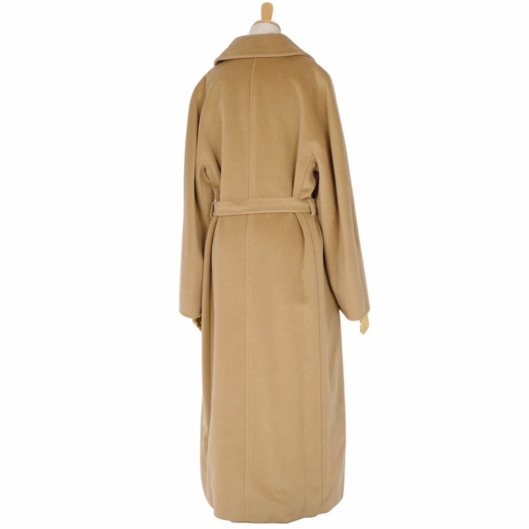 Max Mara(マックスマーラ)の極美品 マックスマーラ Max Mara コート 白タグ ロングコート ウール カシミヤ アウター レディース イタリア製 JI42 USA8 FB40 GB10(L相当) ベージュ レディースのジャケット/アウター(その他)の商品写真