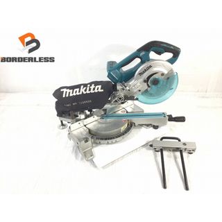 マキタ(Makita)の☆中古品 コメント必読☆ makita マキタ 190mm 18V+18V=36V 充電式スライド丸ノコ LS714DZ 青/ブルー 本体のみ 82307(工具)