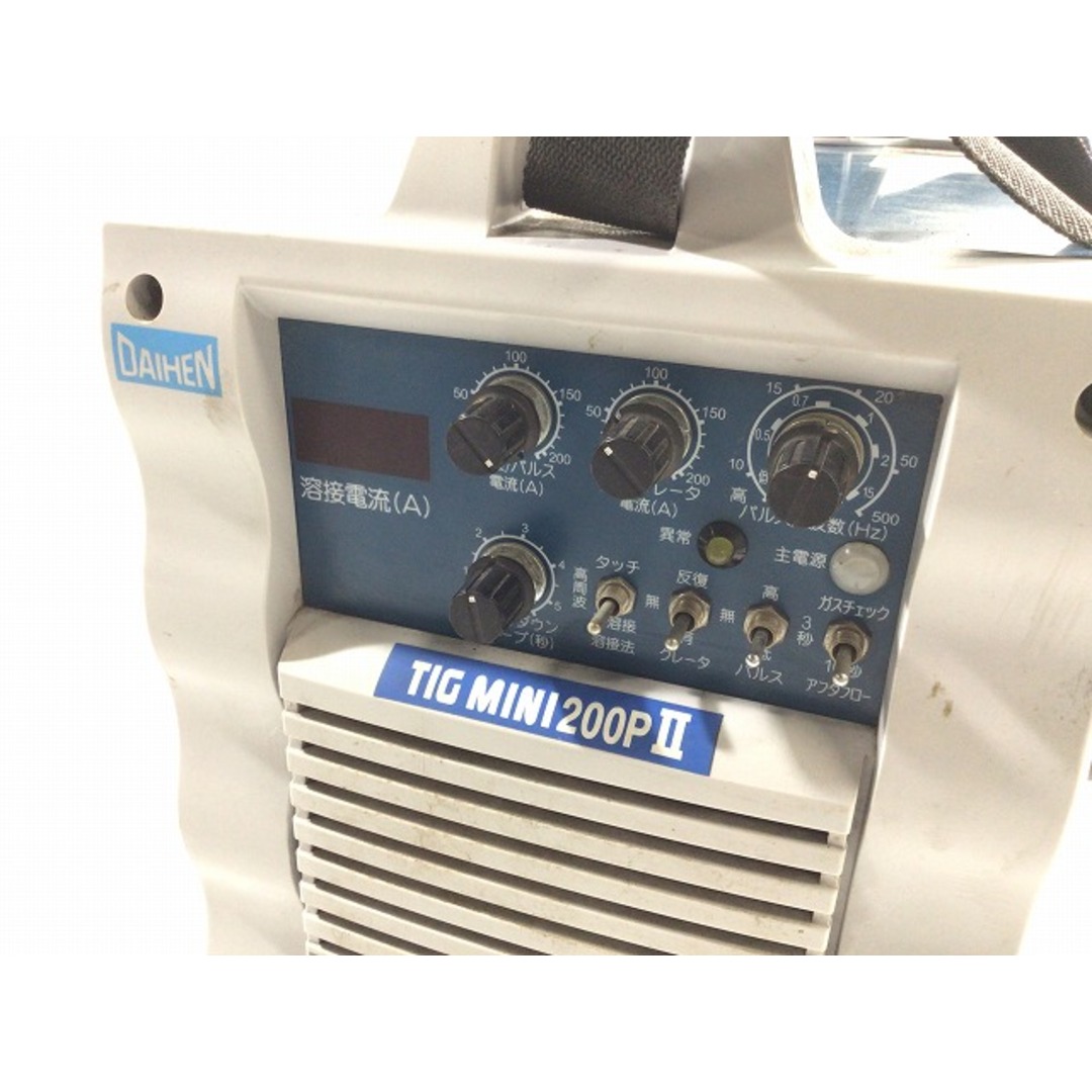 ☆中古品☆DAIHEN ダイヘン 200V 直流TIG溶接機 TIG MINI200P2 ☆中古品☆DAIHEN ダイヘン 200V 直流TIG溶接機 TIG MINI200P2
