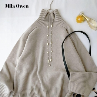 ミラオーウェン(Mila Owen)のぽっち様ご専用　ミラオーウェン　タートルネックウールセーター　ゆったりニット(ニット/セーター)
