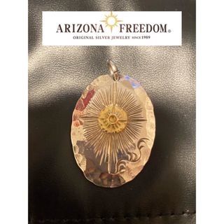 アリゾナフリーダム(ARIZONA FREEDOM)のアリゾナ ARIZONA FREEDOM メタル タタキ ペンダントトップ(ネックレス)