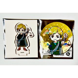 【新品未使用】進撃の巨人 グラフアート 誕生日星座 エルヴィン 2点 リヴァイ(キャラクターグッズ)