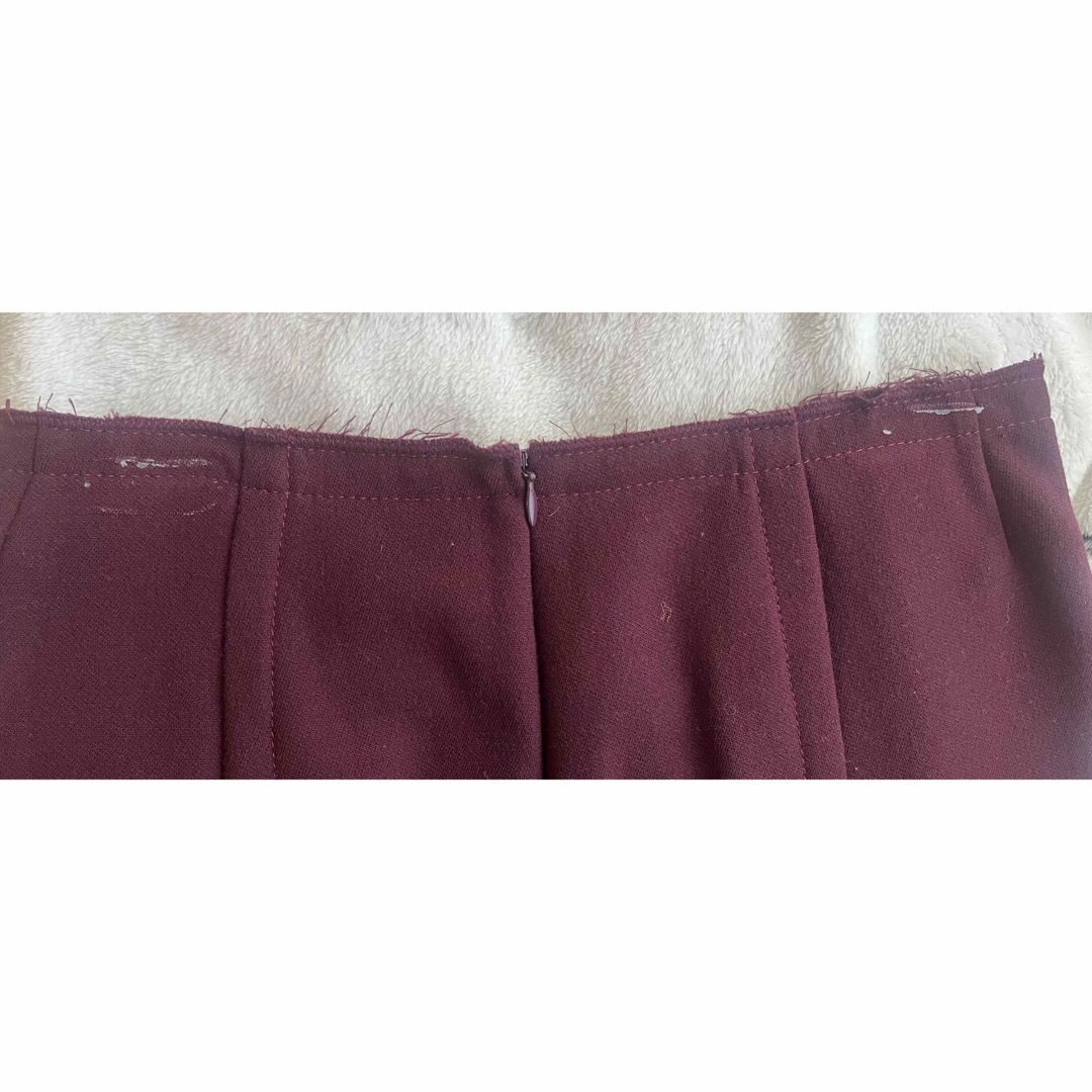 miumiu(ミュウミュウ)のmiumiu ミュウミュウ　ボックスプリーツスカート レディースのスカート(ひざ丈スカート)の商品写真